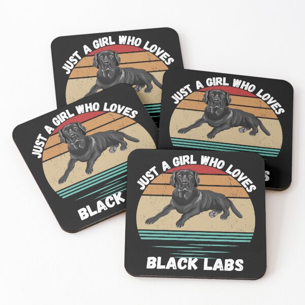 Item preview, Just A Girl Who Loves Black Labs designed and sold by Nicet-shirt1.