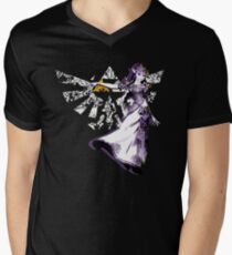 Triforce of Wisdom Men's V-Neck T-Shirt