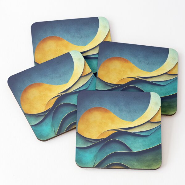 Item preview, Vibrant paper landscape designed and sold by AppleElf.