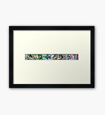 Shahada Abstract Painting Framed Print