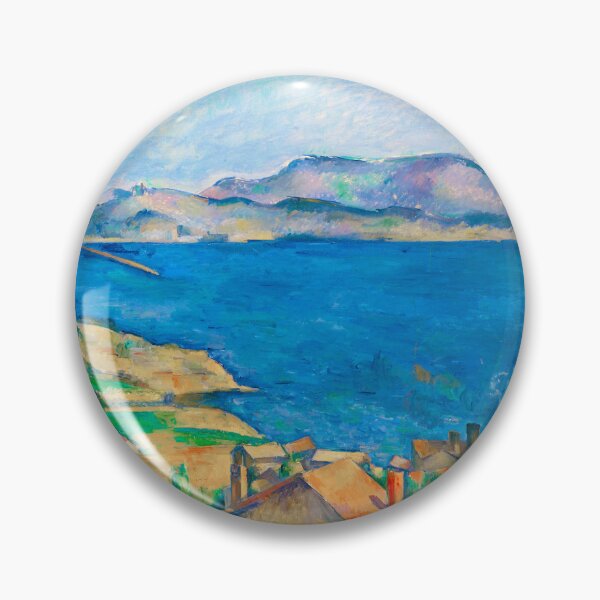 Item preview, HD PAUL CEZANNE - The Bay of Marseille designed and sold by Go Logo Designs.
