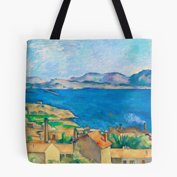Artikelvorschau, HD PAUL CEZANNE - The Bay of Marseille entworfen und verkauft von Go Logo Designs.