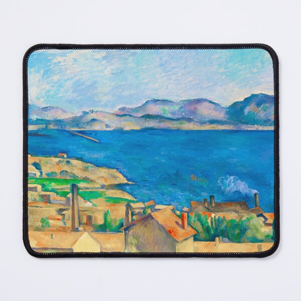 Item preview, HD PAUL CEZANNE - The Bay of Marseille designed and sold by Go Logo Designs.