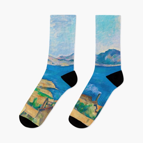 Item preview, HD PAUL CEZANNE - The Bay of Marseille designed and sold by Go Logo Designs.