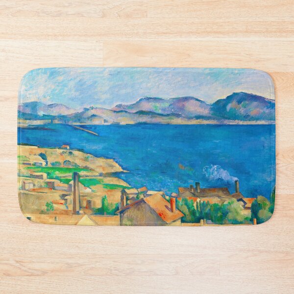 Item preview, HD PAUL CEZANNE - The Bay of Marseille designed and sold by Go Logo Designs.