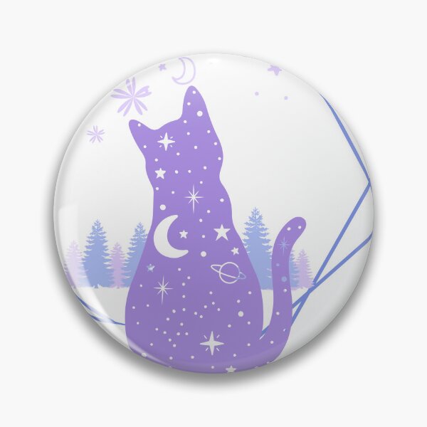Item preview, Cat under the moon designed and sold by arozdesign.