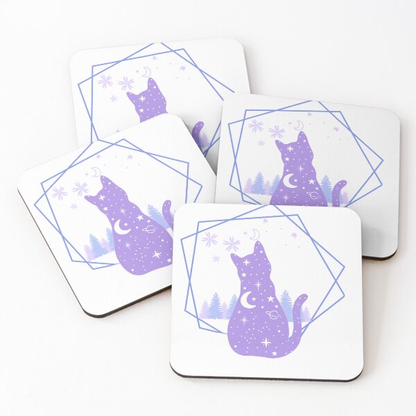 Item preview, Cat under the moon designed and sold by arozdesign.