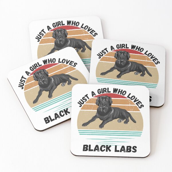 Item preview, Just A Girl Who Loves Black Labs designed and sold by Nicet-shirt1.