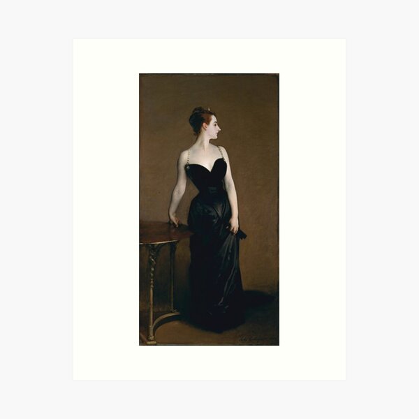 Item preview, Portrait of Madame X - John Singer Sargent designed and sold by BestPaintings.