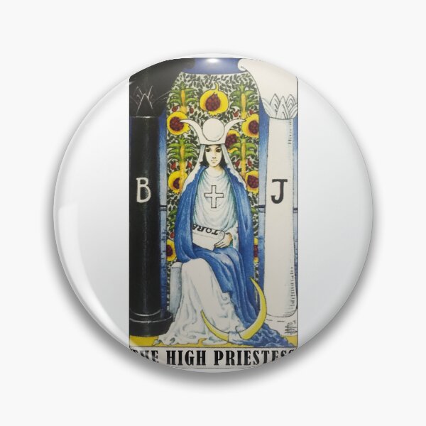 Item preview, Major Arkana Tarot Kartları 2 - The High Priestess designed and sold by bluelardan.