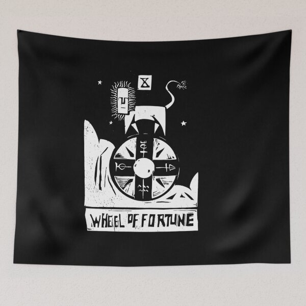 Item preview, Wheel of Fortune - Tarot Cards - Major Arcana designed and sold by graphixzone101.