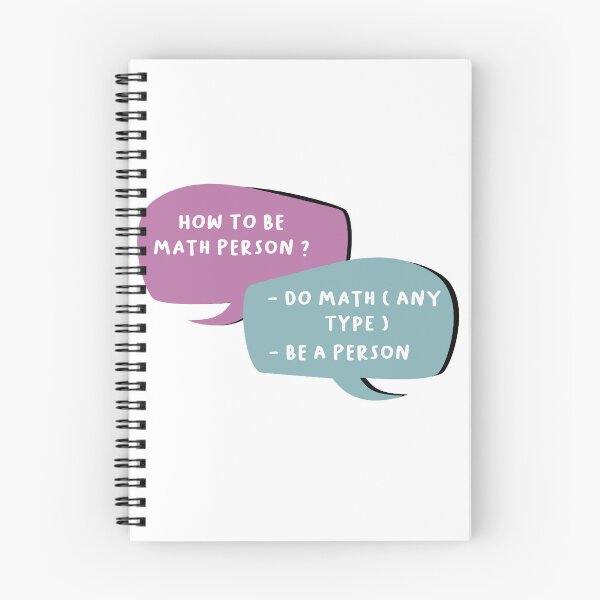 Item preview, How to be math person designed and sold by khanaqa.