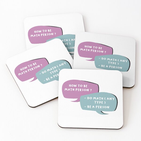 Item preview, How to be math person designed and sold by khanaqa.
