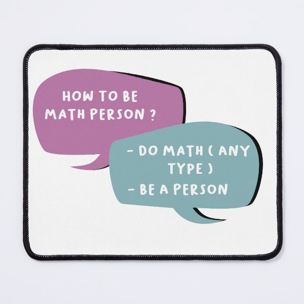Item preview, How to be math person designed and sold by khanaqa.