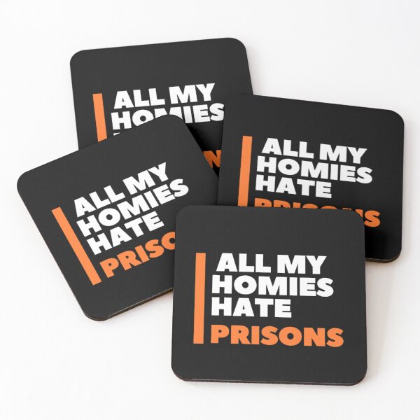 Item preview, All my homies hate prisons designed and sold by We Grow.