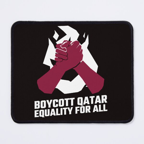 Item preview, Boycott Qatar, Equality For All designed and sold by Frame-n-Play.
