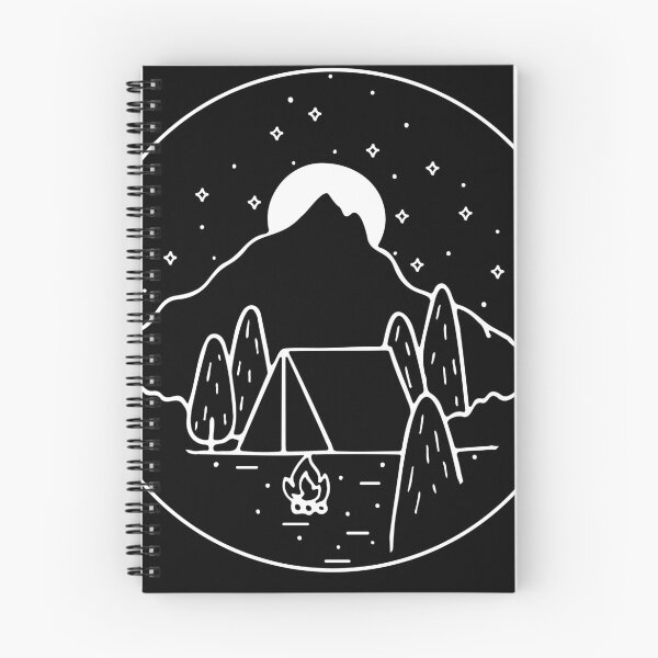 Item preview, Camping in desert designed and sold by arozdesign.