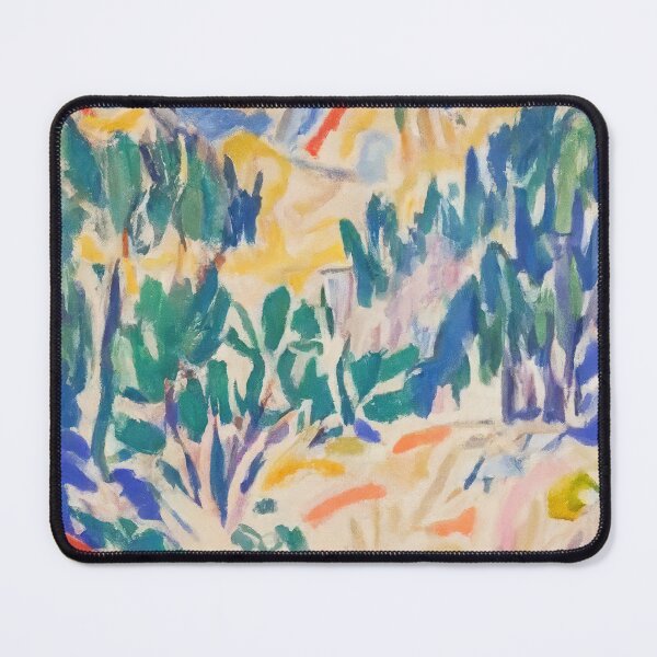 Aperçu de l'œuvre Paysage à Collioure - Henri Matisse créée et vendue par maniacfitness.