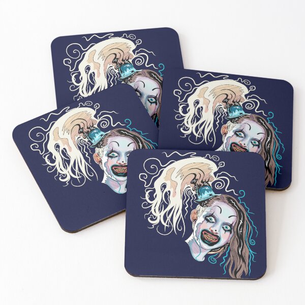 Item preview, Terrifier 2 Little Pale Girl Art The Clown Spooky Horror Movie designed and sold by BetterDaze.