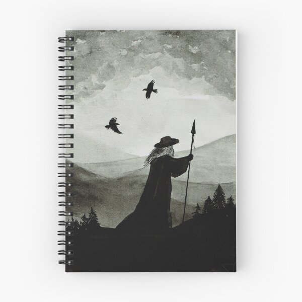Item preview, Odin, Huginn and Muninn. designed and sold by Rosa Laguna.