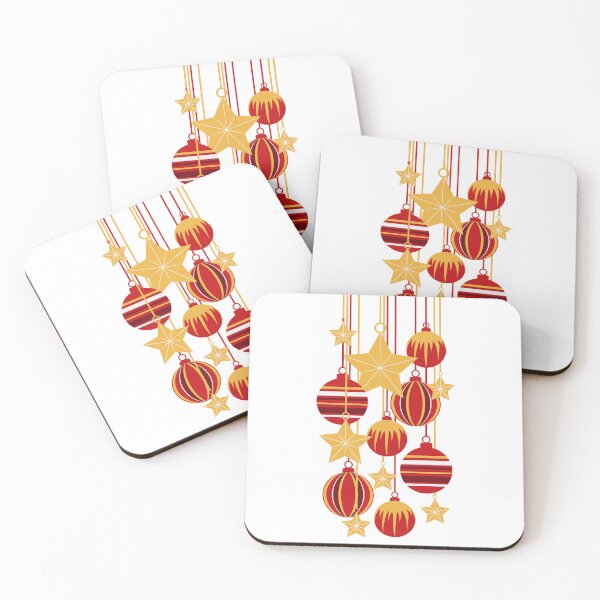 Item preview, Christmas ornaments - red, silver, gold designed and sold by WietskeWelten.