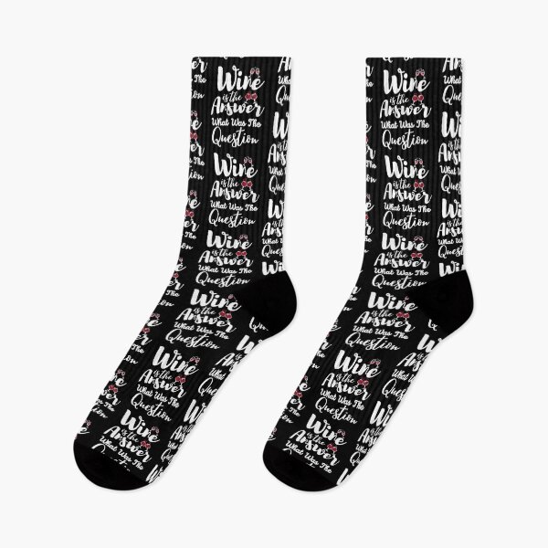 Item preview, Wine Is The Answer What Was The Question | Wine Lovers designed and sold by BopleDesigns.