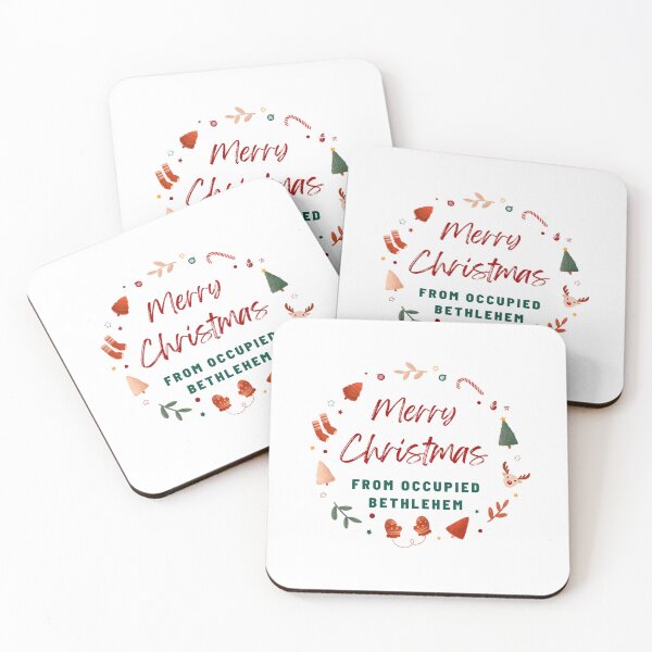 Item preview, Merry Christmas from Occupied Bethlehem designed and sold by Palestinella.