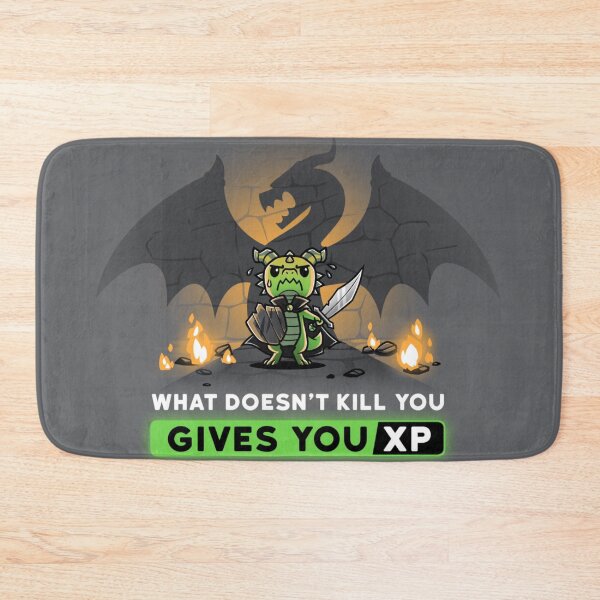 Item preview, What Doesn't Kill You Give You XP designed and sold by Chris Mpasirogloy.