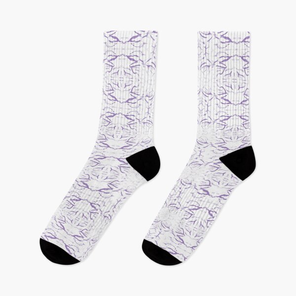 Item preview, The World of Leek White Purple Flower Buds designed and sold by SpiritGifts.