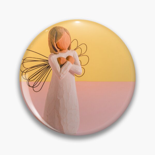 Item preview, Angel on a Yellow and Pink Background designed and sold by ea-photos.