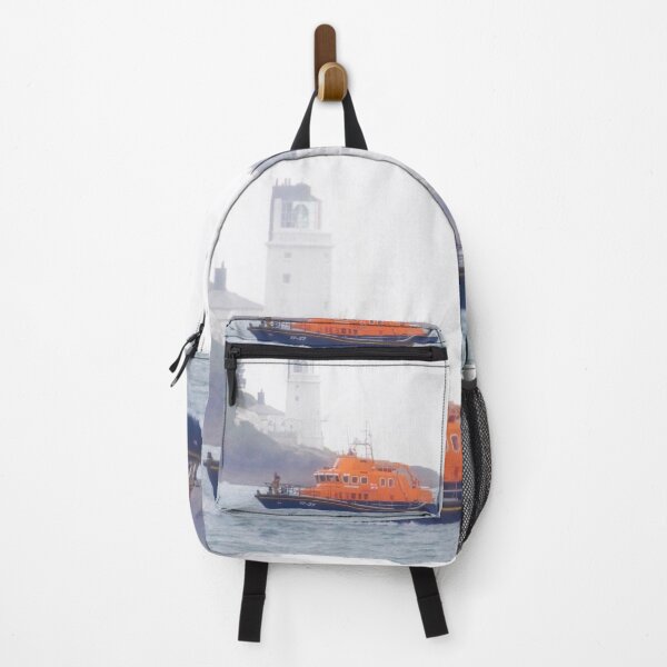 Item preview, Falmouth Lifeboat at St Anthony Head Lighthouse Cornwall designed and sold by Terri Waters Photography & Design.