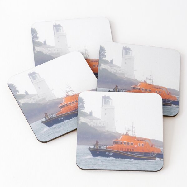 Item preview, Falmouth Lifeboat at St Anthony Head Lighthouse Cornwall designed and sold by Terri Waters Photography & Design.