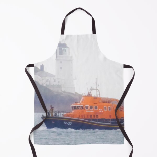 Item preview, Falmouth Lifeboat at St Anthony Head Lighthouse Cornwall designed and sold by Terri Waters Photography & Design.