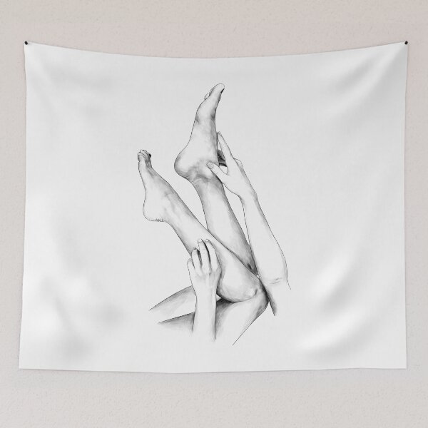 Item preview, Sexy Long Legs Woman Girl Bath Spa designed and sold by dk-design85.