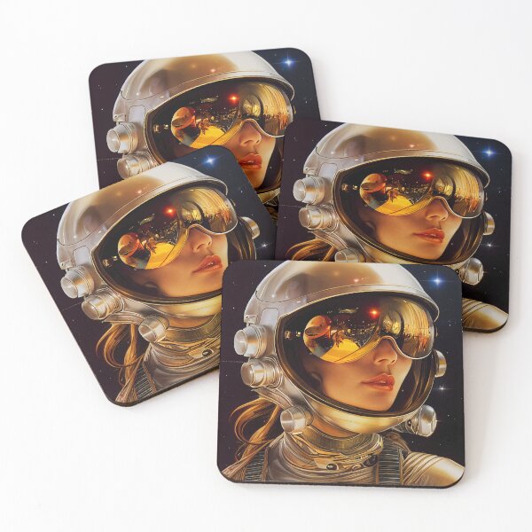 Item preview, Beautiful astronaut designed and sold by badbug.