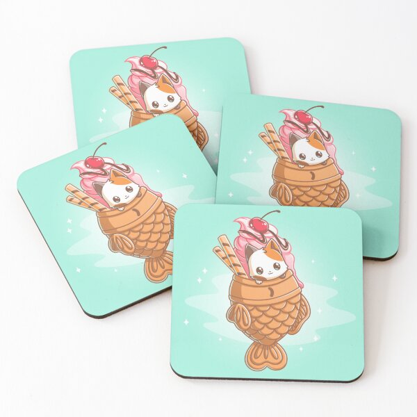 Item preview, Cute Cat Taiyaki Ice Cream designed and sold by Fitainment.