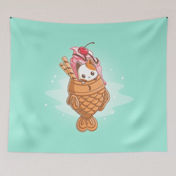 Item preview, Cute Cat Taiyaki Ice Cream designed and sold by Fitainment.