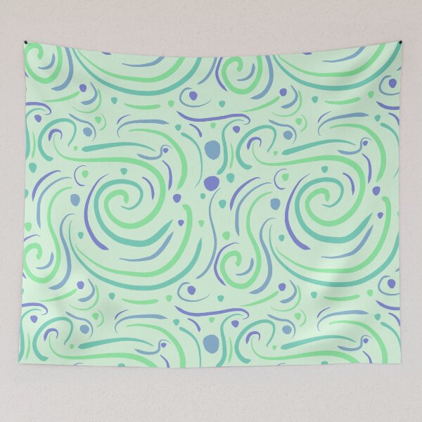 Item preview, Analogous colors pattern  designed and sold by ArtsByAsia.