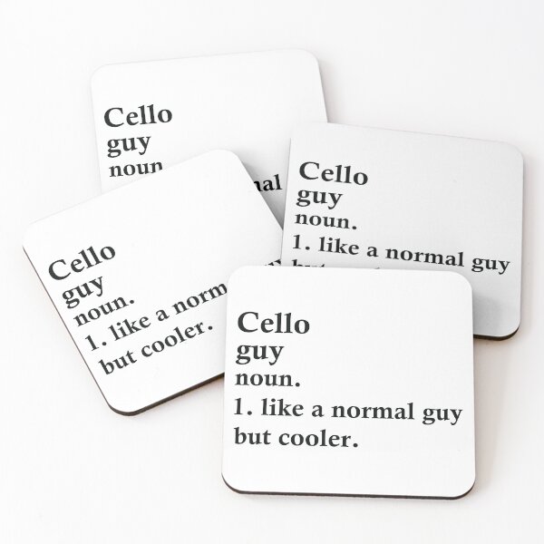 Item preview, Cello Guy Funny Cellist Definition designed and sold by woodesigner.