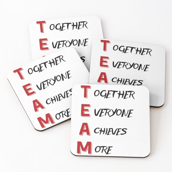 Item preview, TEAM, Together Everyonen Achieves More Motivational And Inspirational Quotes designed and sold by Salman Hino.