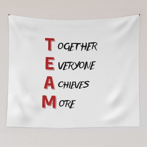 Item preview, TEAM, Together Everyonen Achieves More Motivational And Inspirational Quotes designed and sold by Salman Hino.