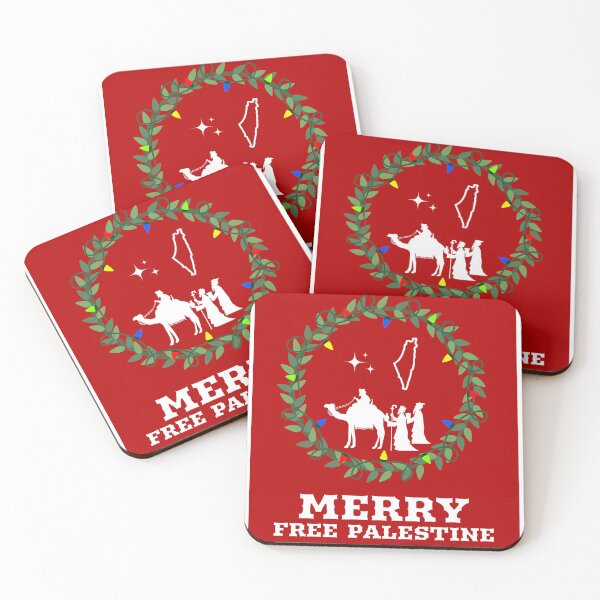Item preview, Merry Free Palestine designed and sold by Palestinella.