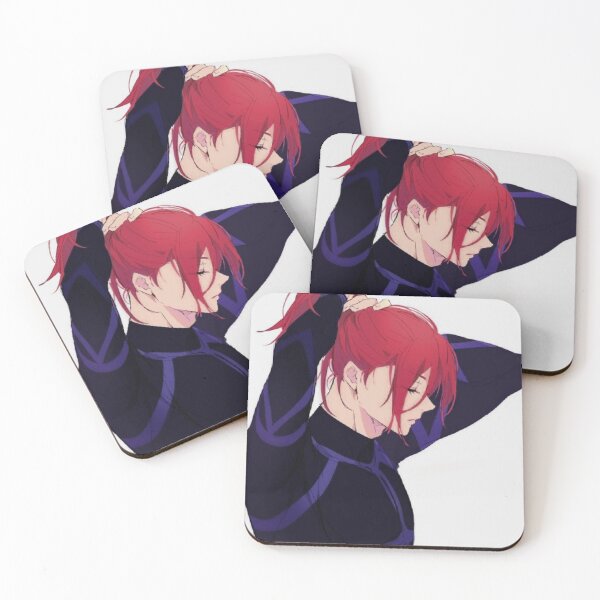 Item preview, Hyoma Chigiri Fixing his Hair designed and sold by AveryFitch.