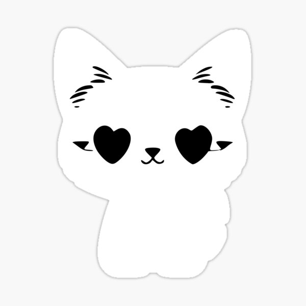 Kitty Cat Cats Cute Kitty Kawaii Sticker For Sale By Drosoman Redbubble 2667