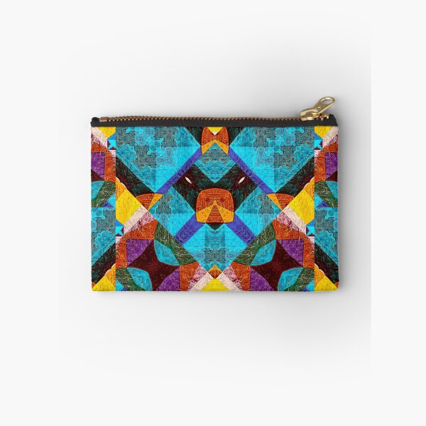Item preview,  POWERFUL LUMINOUS RADIAL COSMIC LABYRINTH PATCHWORK -  SPIRITUAL AWAKENING CUBIC GEOMETRIC ART PATTERN IN DEEP* designed and sold by Ralek.