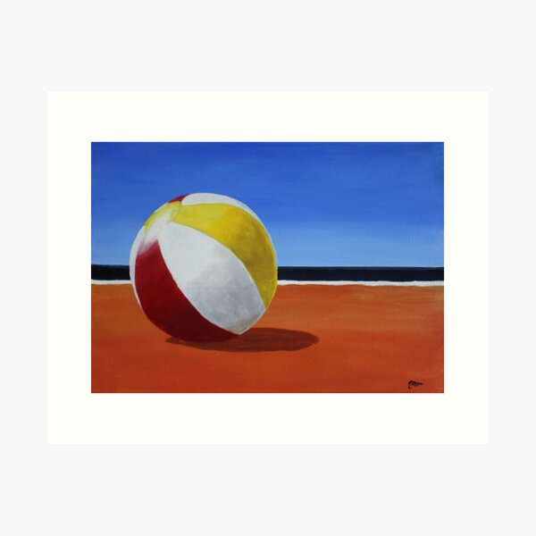 On The Beach Art Print