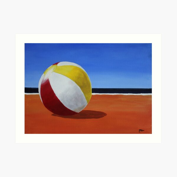 On The Beach Art Print