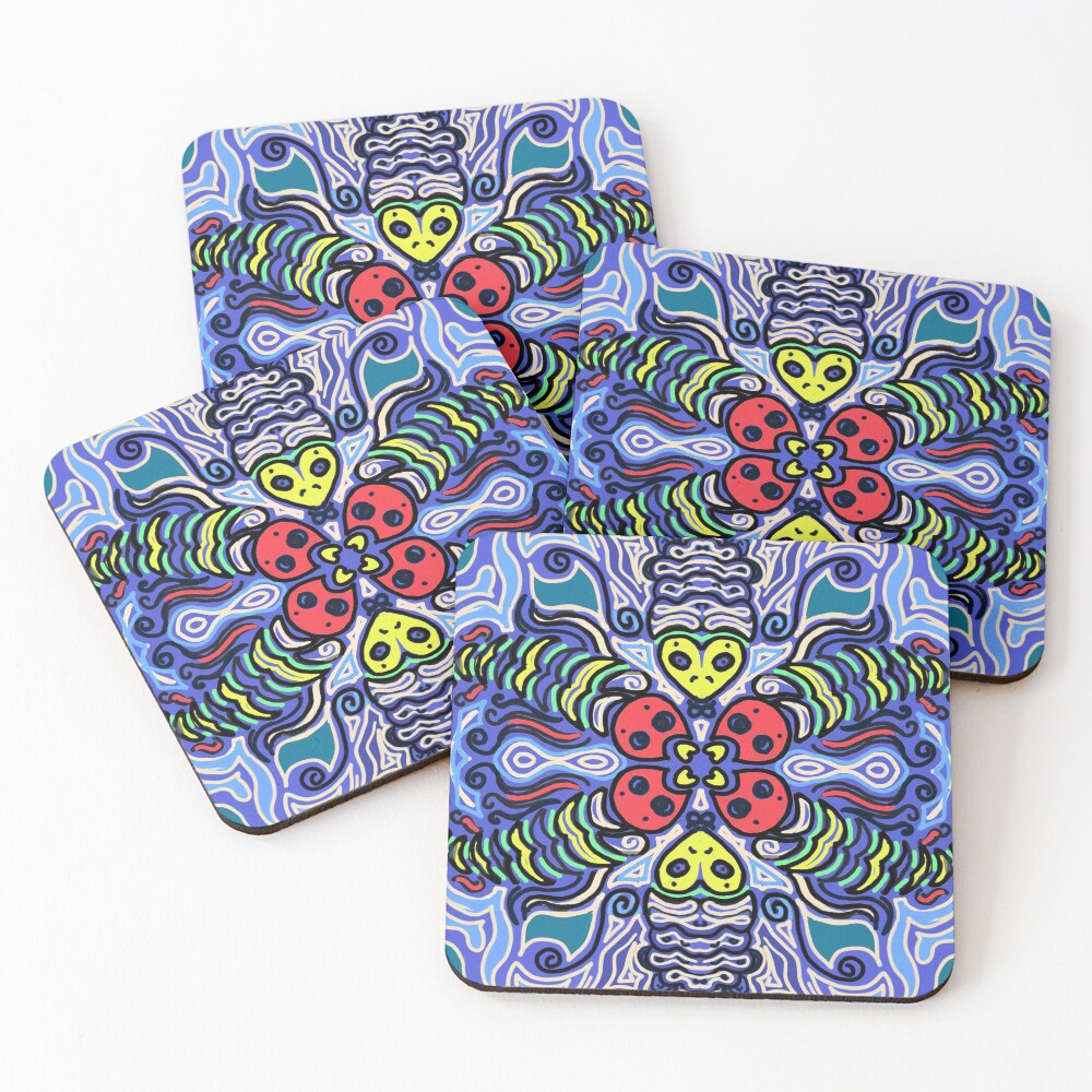 Item preview, Coasters (Set of 4) designed and sold by RaulLeonAlvarez.