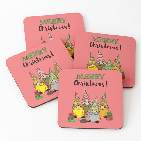 Item preview, Merry Christmas Gnomes designed and sold by LMoonDesigns.