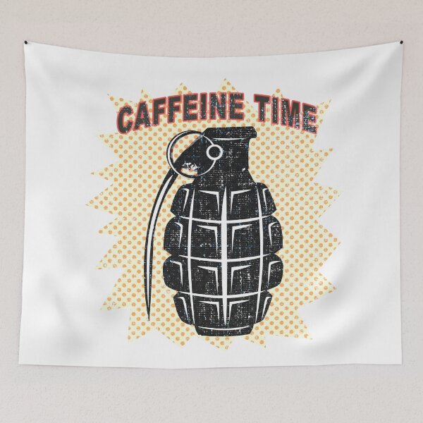 Item preview, Caffeine Time designed and sold by hickhopshop.